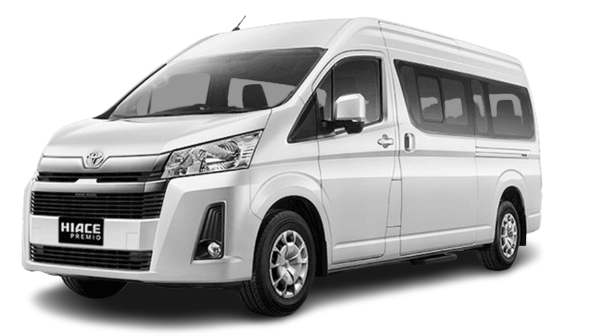 Hiace Premio — rental JollyTrans